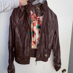 Brown Leather Jacket